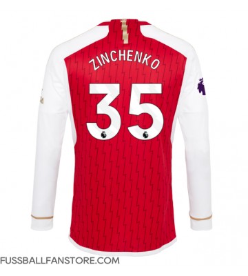 Arsenal Oleksandr Zinchenko #35 Replik Heimtrikot 2023-24 Langarm
